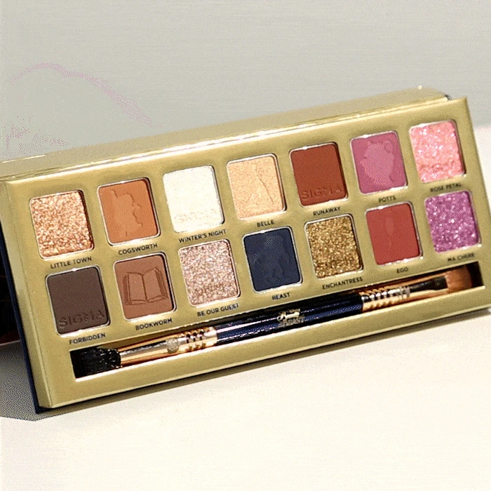 DISNEY BEAUTY AND THE BEAST EYESHADOW PALETTE - Image 2