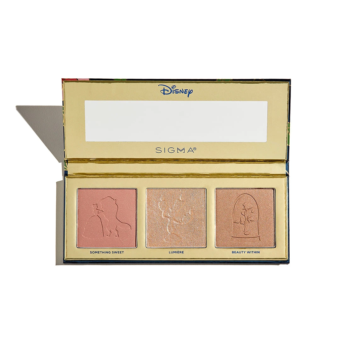 DISNEY BEAUTY AND THE BEAST CHEEK PALETTE